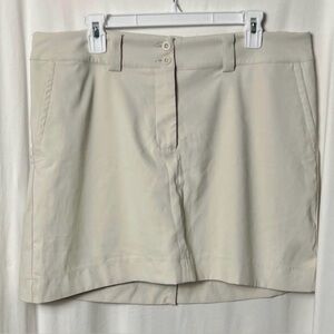 Nike Golf Women's Tour Performance Cream Skort Size 12